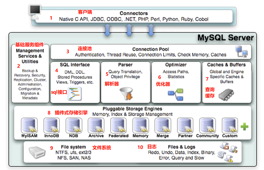 MySQL逻辑结构